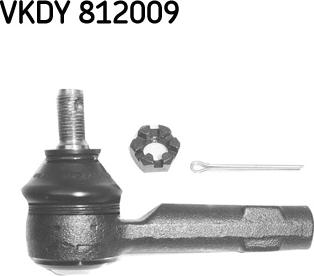 SKF VKDY 812009 - Bağlama çubuğunun sonu furqanavto.az