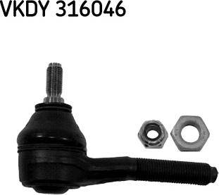 SKF VKDY 316046 - Bağlama çubuğunun sonu furqanavto.az