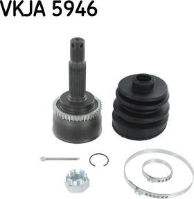 SKF VKJA 5946 - Birləşmə dəsti, ötürücü val furqanavto.az