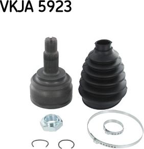 SKF VKJA 5923 - Birləşmə dəsti, ötürücü val furqanavto.az