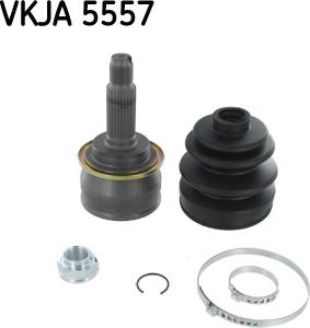 SKF VKJA 5557 - Birləşmə dəsti, ötürücü val furqanavto.az