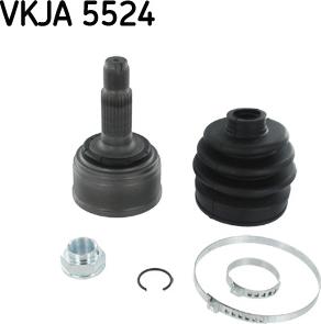 SKF VKJA 5524 - Birləşmə dəsti, ötürücü val furqanavto.az