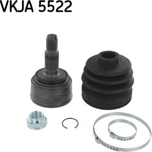 SKF VKJA 5522 - Birləşmə dəsti, ötürücü val furqanavto.az