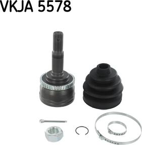 SKF VKJA 5578 - Birləşmə dəsti, ötürücü val furqanavto.az