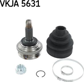 SKF VKJA 5631 - Birləşmə dəsti, ötürücü val furqanavto.az