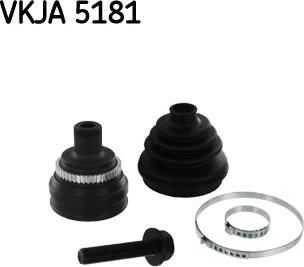 SKF VKJA 5181 - Birləşmə dəsti, ötürücü val furqanavto.az