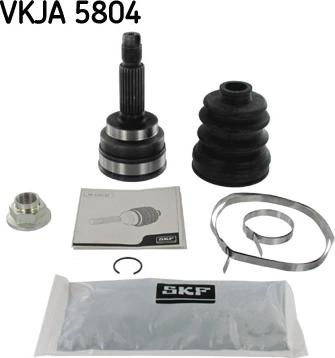 SKF VKJA 5804 - Birləşmə dəsti, ötürücü val furqanavto.az