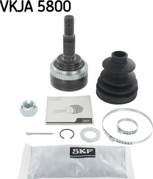 SKF VKJA 5800 - Birləşmə dəsti, ötürücü val furqanavto.az