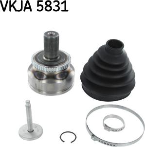 SKF VKJA 5831 - Birləşmə dəsti, ötürücü val furqanavto.az