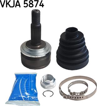 SKF VKJA 5874 - Birləşmə dəsti, ötürücü val furqanavto.az