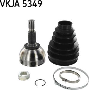 SKF VKJA 5349 - Birləşmə dəsti, ötürücü val furqanavto.az