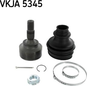 SKF VKJA 5345 - Birləşmə dəsti, ötürücü val furqanavto.az