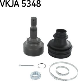 SKF VKJA 5348 - Birləşmə dəsti, ötürücü val furqanavto.az