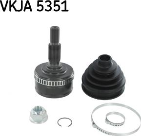 SKF VKJA 5351 - Birləşmə dəsti, ötürücü val www.furqanavto.az