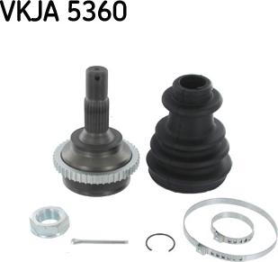 SKF VKJA 5360 - Birləşmə dəsti, ötürücü val furqanavto.az