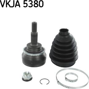 SKF VKJA 5380 - Birləşmə dəsti, ötürücü val furqanavto.az