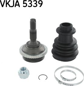 SKF VKJA 5339 - Birləşmə dəsti, ötürücü val furqanavto.az
