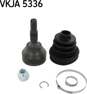 SKF VKJA 5336 - Birləşmə dəsti, ötürücü val furqanavto.az
