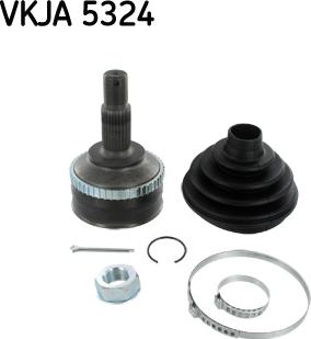 SKF VKJA 5324 - Birləşmə dəsti, ötürücü val furqanavto.az