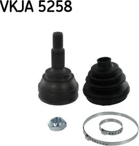 SKF VKJA 5258 - Birləşmə dəsti, ötürücü val furqanavto.az