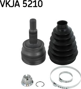 SKF VKJA 5210 - Birləşmə dəsti, ötürücü val furqanavto.az