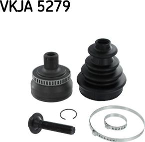 SKF VKJA 5279 - Birləşmə dəsti, ötürücü val furqanavto.az