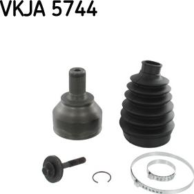 SKF VKJA 5744 - Birləşmə dəsti, ötürücü val furqanavto.az