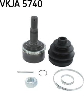 SKF VKJA 5740 - Birləşmə dəsti, ötürücü val furqanavto.az