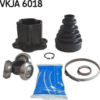 SKF VKJA 6018 - Birləşmə dəsti, ötürücü val furqanavto.az