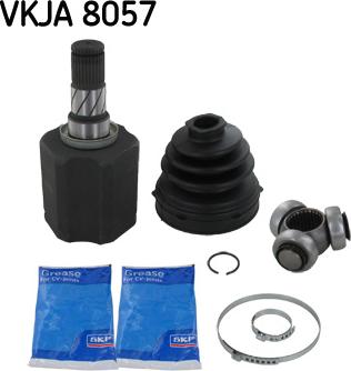 SKF VKJA 8057 - Birləşmə dəsti, ötürücü val furqanavto.az