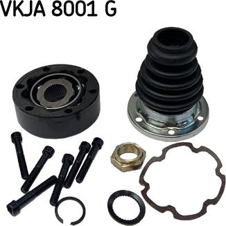 SKF VKJA 8001 G - Birləşmə dəsti, ötürücü val furqanavto.az