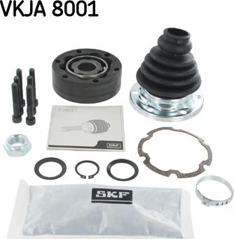SKF VKJA 8001 - Birləşmə dəsti, ötürücü val furqanavto.az