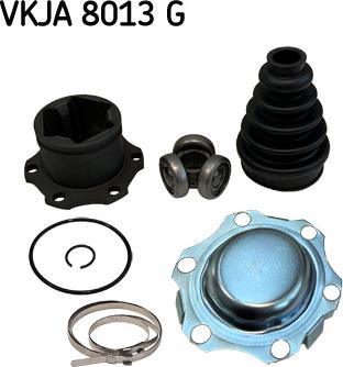 SKF VKJA 8013 G - Birləşmə dəsti, ötürücü val furqanavto.az