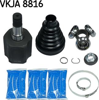 SKF VKJA 8816 - Birləşmə dəsti, ötürücü val furqanavto.az