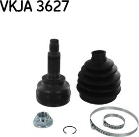 SKF VKJA 3627 - Birləşmə dəsti, ötürücü val furqanavto.az