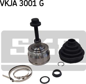 SKF VKJA 3001 G - Birləşmə dəsti, ötürücü val furqanavto.az