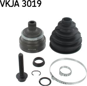 SKF VKJA 3019 - Birləşmə dəsti, ötürücü val furqanavto.az