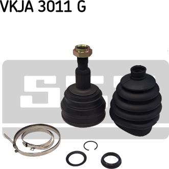 SKF VKJA 3011 G - Birləşmə dəsti, ötürücü val furqanavto.az