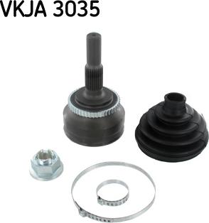 SKF VKJA 3035 - Birləşmə dəsti, ötürücü val furqanavto.az