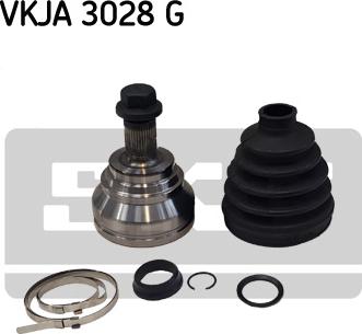 SKF VKJA 3028 G - Birləşmə dəsti, ötürücü val furqanavto.az