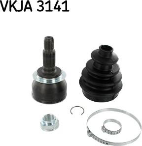 SKF VKJA 3141 - Birləşmə dəsti, ötürücü val furqanavto.az