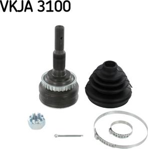 SKF VKJA 3100 - Birləşmə dəsti, ötürücü val furqanavto.az