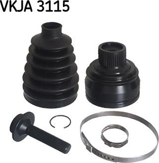 SKF VKJA 3115 - Birləşmə dəsti, ötürücü val furqanavto.az