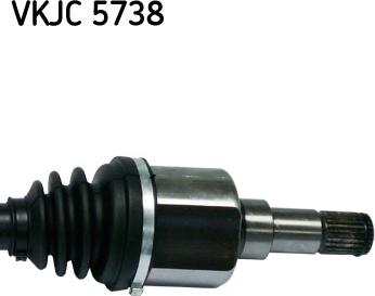 SKF VKJC 5738 - Sürücü mili furqanavto.az