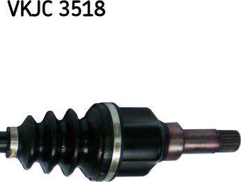 SKF VKJC 3518 - Sürücü mili furqanavto.az