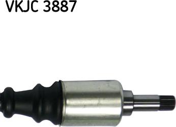 SKF VKJC 3887 - Sürücü mili furqanavto.az