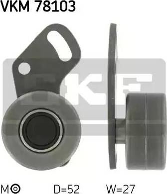 SKF VKM 78103 - Gərginlik kasnağı, vaxt kəməri furqanavto.az