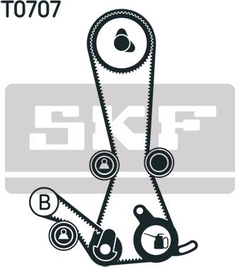 SKF VKMA 95975 - Vaxt kəməri dəsti furqanavto.az