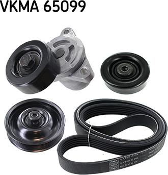 SKF VKMA 65099 - V-yivli kəmər dəsti furqanavto.az