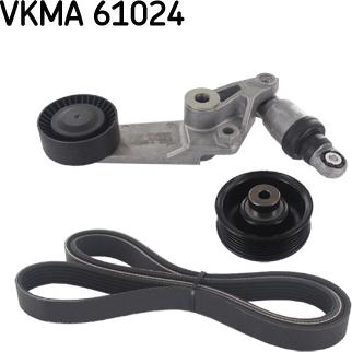 SKF VKMA 61024 - V-yivli kəmər dəsti furqanavto.az